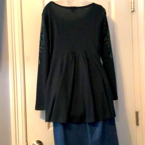 EUC One World Evergreen Waffle Weave Top, Size Large - Picture 14 of 15